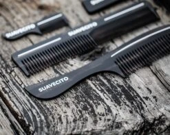 Deluxe Black Handle Comb -Suavecito|Suavecita Shop 5X0A0024