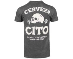 Cerveza Cito Tee - Charcoal Heather
