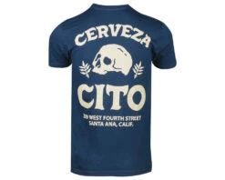 Cerveza Cito Tee - Navy