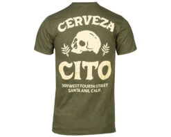 Cerveza Cito Tee - Military Green