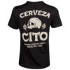 Cerveza Cito Women's OG Tee - Black -Suavecito|Suavecita Shop Cerveza Cito Womens OG Tee Black Back
