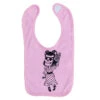 Suavecita Mascot Bib - Pink 2 Suavecita Mascot Bib - Pink -Suavecito|Suavecita Shop Suavecita Mascot Bib Pink