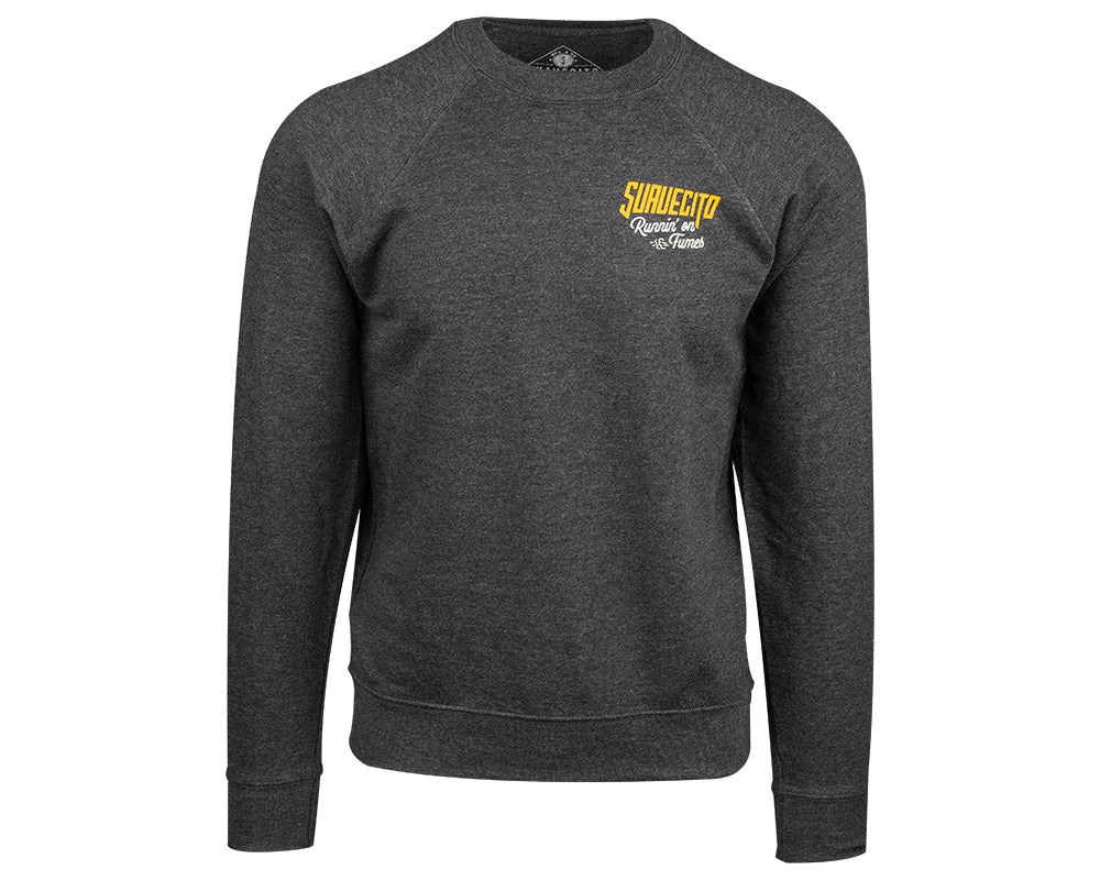 Runnin' On Fumes Crewneck Sweatshirt 4 Runnin' On Fumes Crewneck Sweatshirt - Image 2