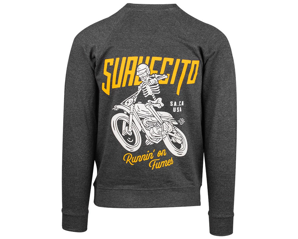 Runnin' On Fumes Crewneck Sweatshirt 3 Runnin' On Fumes Crewneck Sweatshirt