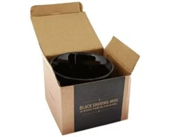 Premium Blends Shave Mug 12 Premium Blends Shave Mug -Suavecito|Suavecita Shop premium blends black shaving mug box open