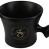 Premium Blends Shave Mug 2 Premium Blends Shave Mug -Suavecito|Suavecita Shop premium blends black shaving mug slanted