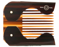 Folding Pocket Beard Comb -Suavecito|Suavecita Shop premium blends folding beard comb front folded