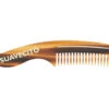 Deluxe Handle Beard Comb - Amber -Suavecito|Suavecita Shop suavecito deluxe handle beard comb amber front
