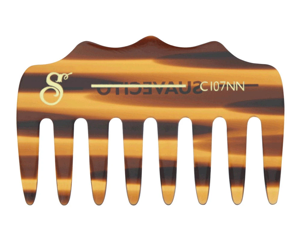 Deluxe Rake Pocket Comb - Amber 3 Deluxe Rake Pocket Comb - Amber - Image 2