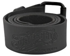 OG Script Leather Belt - Black -Suavecito|Suavecita Shop suavecito leather belt black back