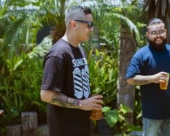 No Values Tee 7 No Values Tee -Suavecito|Suavecita Shop suavecito no values tee lifestyle