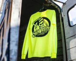 OG Safety Green Tee - Long Sleeve -Suavecito|Suavecita Shop suavecito og green safety tee lifestyle