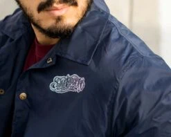 OG Windbreaker - Navy 8 OG Windbreaker - Navy -Suavecito|Suavecita Shop suavecito og windbreaker navy lifestyle