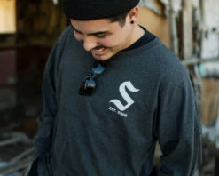 Spirit Jersey - Grey -Suavecito|Suavecita Shop suavecito spirit jersey gray lifestyle