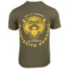 Tiger Green Tee 2 Tiger Green Tee -Suavecito|Suavecita Shop suavecito tiger tee green back
