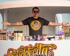 Traditional Tee -Suavecito|Suavecita Shop suavecito traditional tee lifestyle