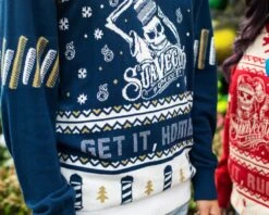 Suavecito Ugly Xmas Sweater -Suavecito|Suavecita Shop suavecito ugly xmas sweater lifestyle