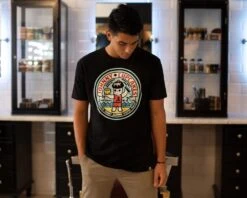Coconut Greaser Tee -Suavecito|Suavecita Shop suavecito x johnny cupcakes coconut greaser tee lifestyle